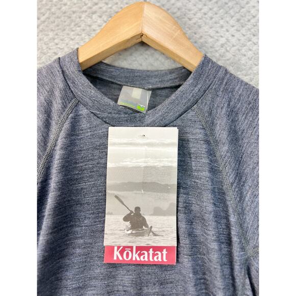 Kokatat WoolCore Mens Shirt Long Sleeve Small Heather Kayaking Paddling Rowing - Picture 4 of 13